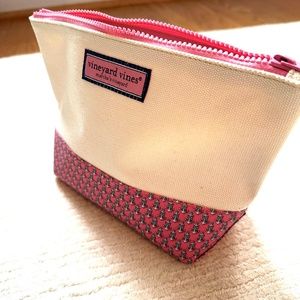 Vineyard Vines canvas pouch